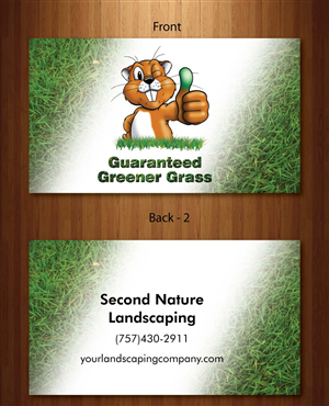 Design de Carte de Visite par Sbss pour guaranteed greener grass | Design : #1493465