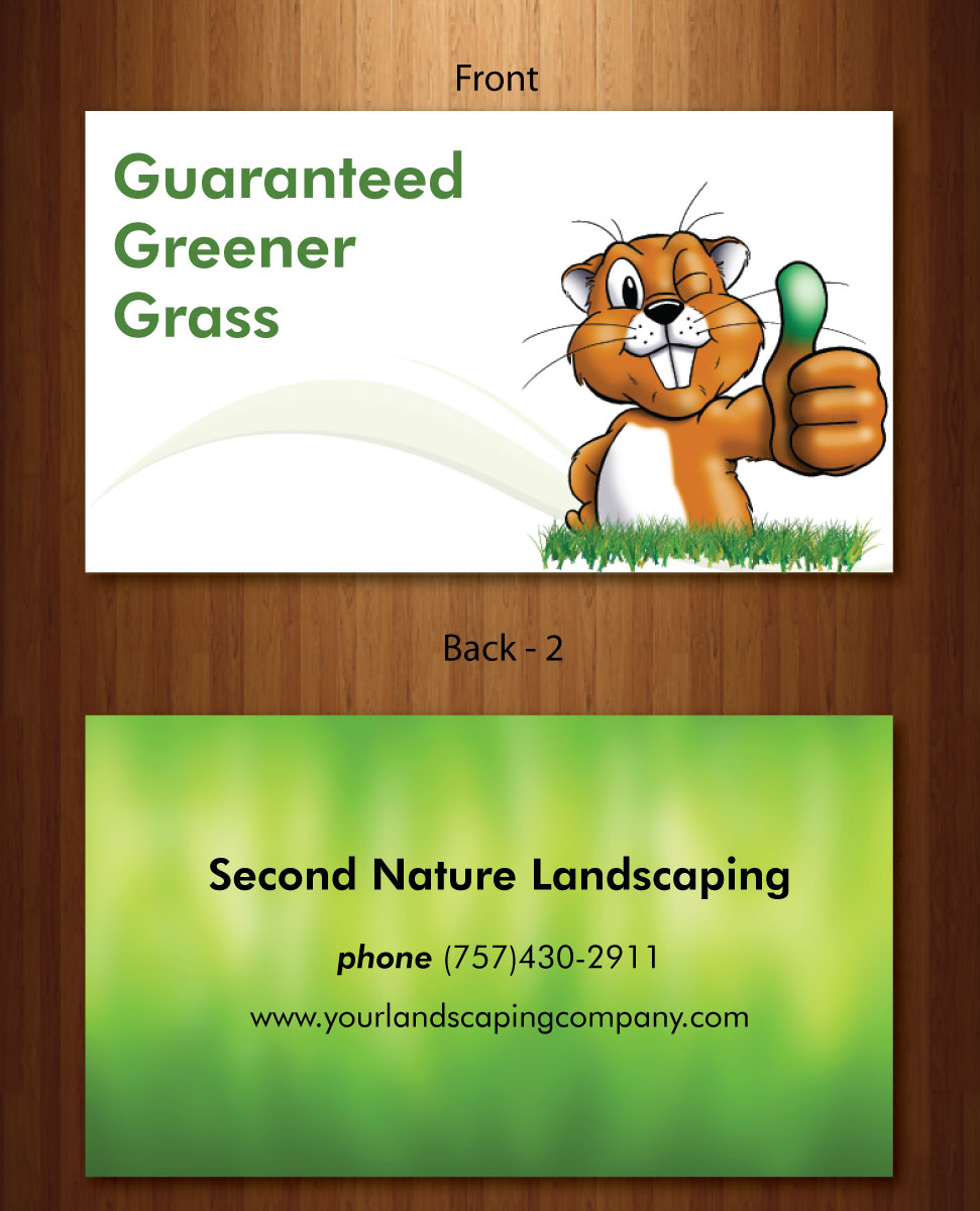 Design de Carte de Visite par Sbss pour guaranteed greener grass | Design #1493467