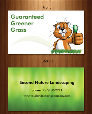 Design de Carte de Visite par Sbss pour guaranteed greener grass | Design : #1493467