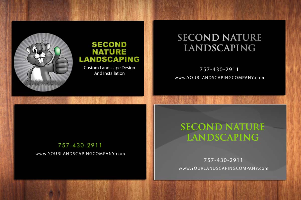Business Card Design by Sbss for guaranteed greener grass | Design #1502202