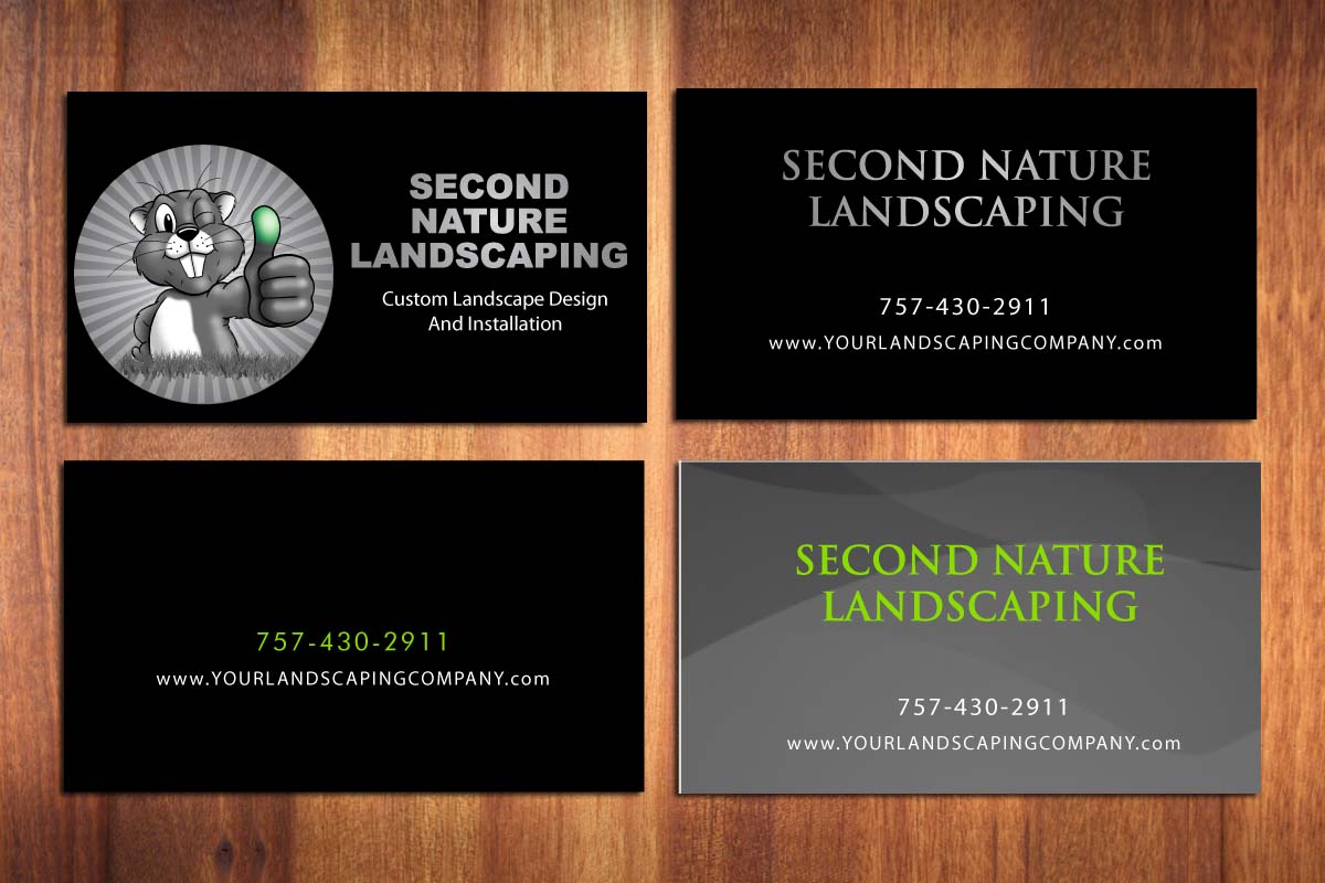 Business Card Design by Sbss for guaranteed greener grass | Design #1502205