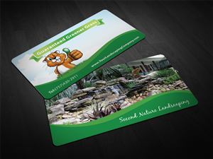 Exciting, Bold and Modern Landscaping & Turf care company business card | Diseño de Tarjeta de Presentación por Viktorijan