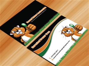 Business Card Design by Sarmishtha Chattopadhyay_loginchange for guaranteed greener grass | Design: #1496406