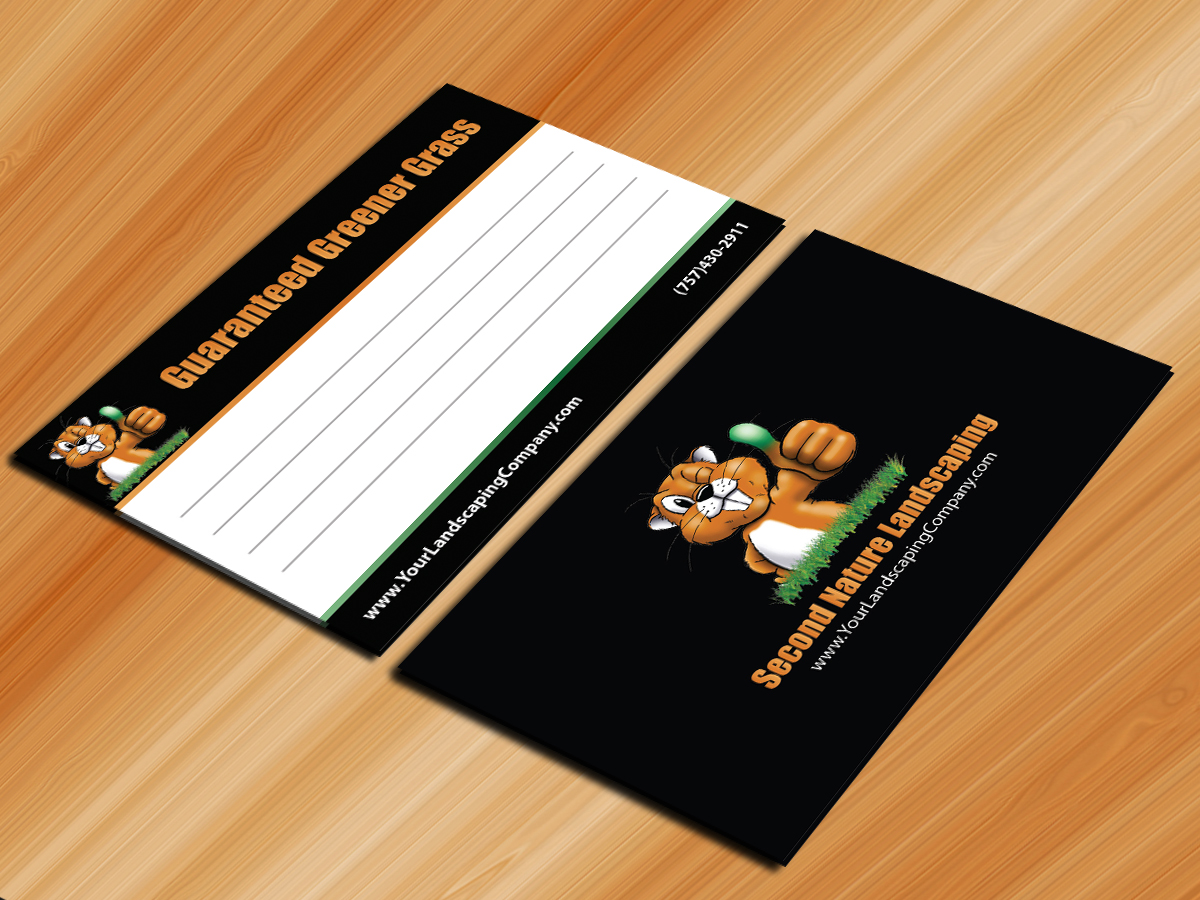 Diseño de Tarjeta de Presentación por Sarmishtha Chattopadhyay_loginchange para guaranteed greener grass | Diseño #1497092