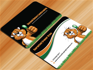 Exciting, Bold and Modern Landscaping & Turf care company business card | Diseño de Tarjeta de Presentación por Sarmishtha Chattopadhyay_loginchange