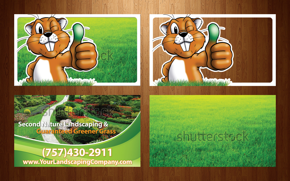 Business Card Design by MPStudio for guaranteed greener grass | Design #1489565