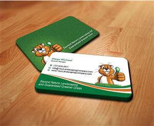 Business Card Design by antigrafis for guaranteed greener grass | Design: #1530616