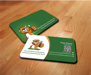Business Card Design by antigrafis for guaranteed greener grass | Design: #1532070