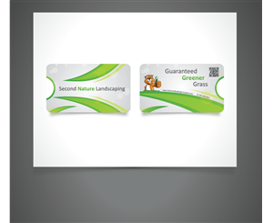 Exciting, Bold and Modern Landscaping & Turf care company business card | Diseño de Tarjeta de Presentación por Blind