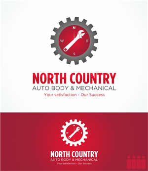 Diseño de Logo por Set Piece Design para North Country Auto Body & Mechanical | Diseño: #1515695