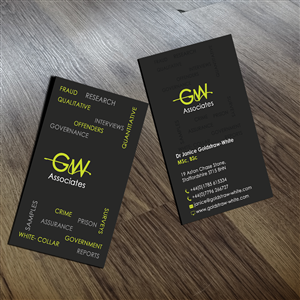 Diseño de Tarjeta de Presentación por Sajin para este proyecto | Diseño #5437626