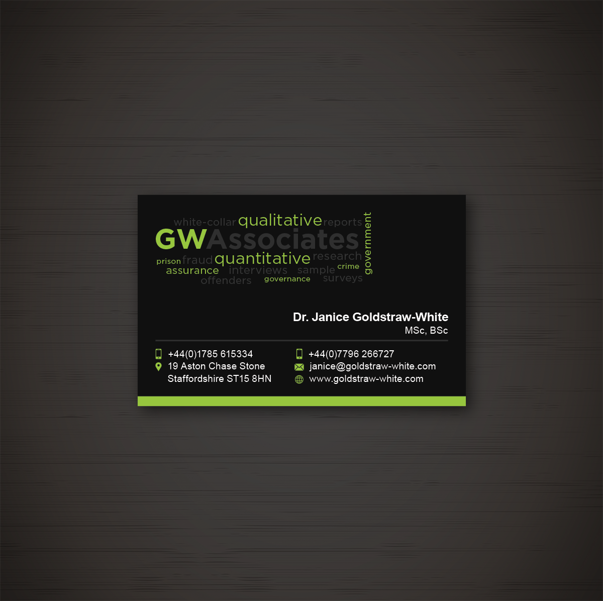 Business Card Design by De Zeel for this project | Design #5396463