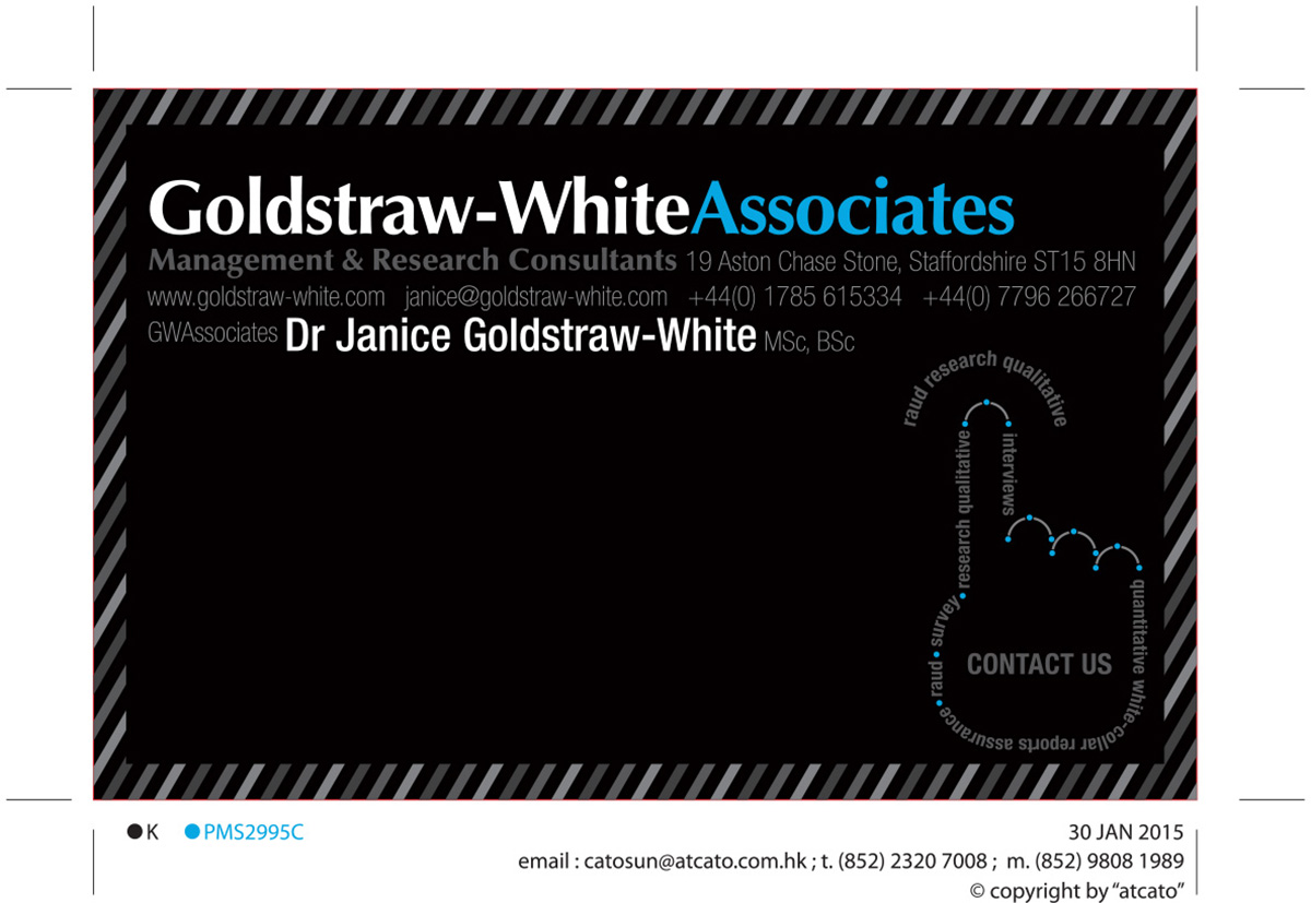 Business Card Design by Cato for this project | Design #5381780