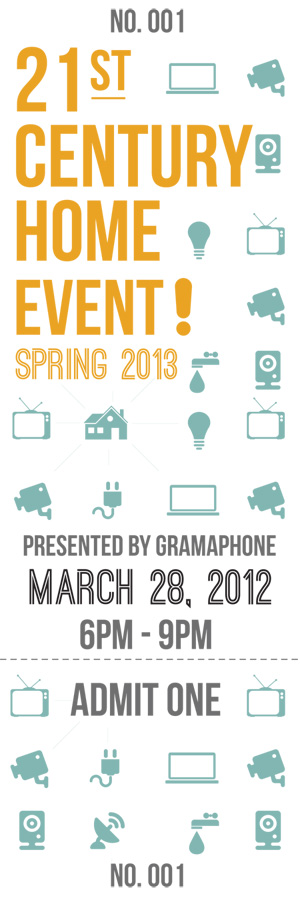 Diseño de Invitación por deirdremahon para Gramophone | Diseño #1531403