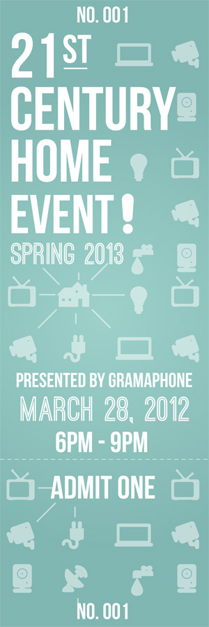 Invitation Design by deirdremahon for Gramophone | Design #1531407