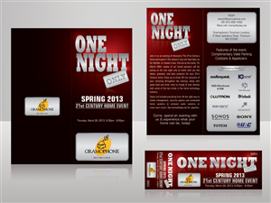 Invitation Design by Mon01 for Gramophone | Design: #1505213