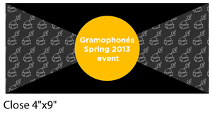 Invitation Design by JCR for Gramophone | Design: #1529653