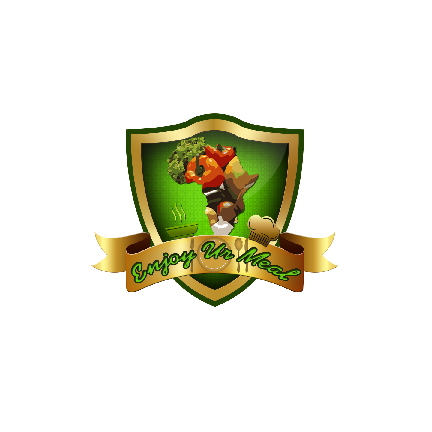 Logo Design by Soha Mostafa Designs for Enjoy Ur Meal | Design #5353961