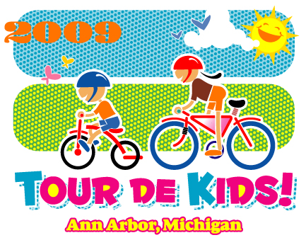 Logo Design by Acceptable Graphics for tour de kids foundation | Design #7002