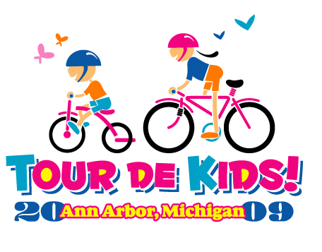Logo Design by Acceptable Graphics for tour de kids foundation | Design #7012