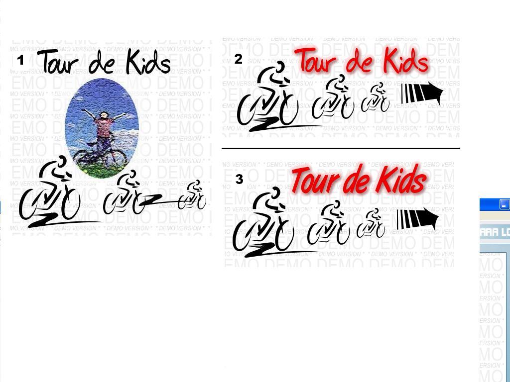 Logo-Design von Kristen für tour de kids foundation | Design #6947