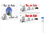 Logo Design by Kristen for tour de kids foundation | Design: #6947