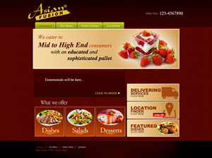 Menu Design by MDesigns ™ for this project | Design: #5473040
