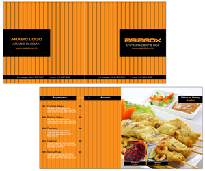 Menu Design by Moustache-Graphics for this project | Design: #5408483