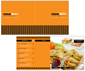 Menu Design by Moustache-Graphics for this project | Design: #5409902