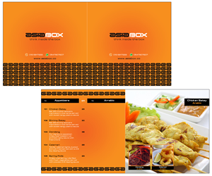 Menu Design by Moustache-Graphics for this project | Design: #5409997