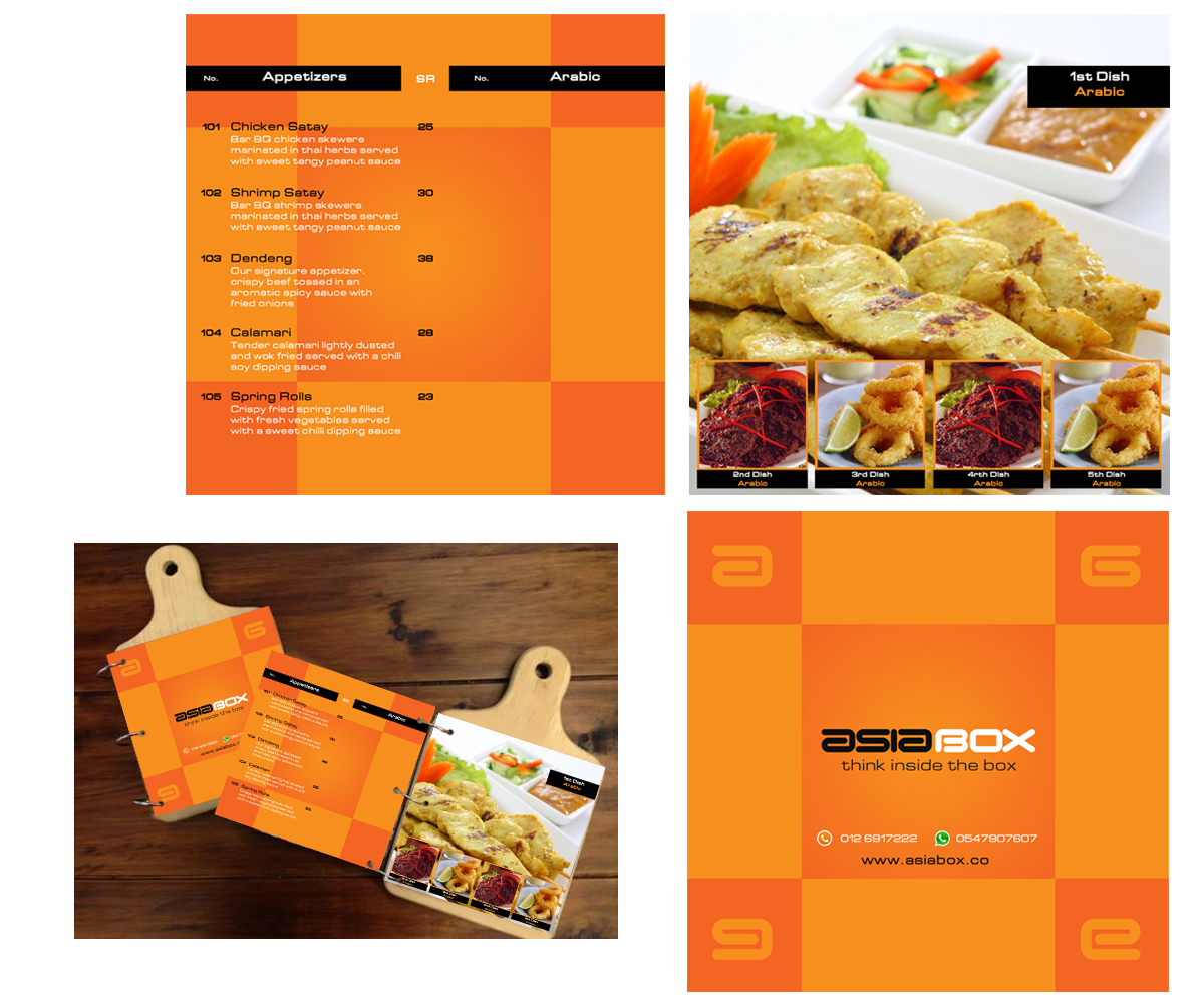 Menu Design by Moustache-Graphics for this project | Design #5444782