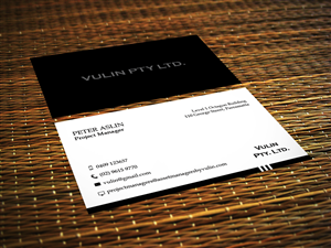 Business Card Design by Sajin for this project | Design: #5365701