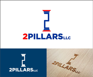 Logo Design by GOODMAN for 2 Pillars LLC | Design: #5349487