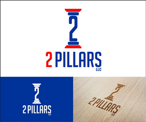 Logo Design by GOODMAN for 2 Pillars LLC | Design: #5349529
