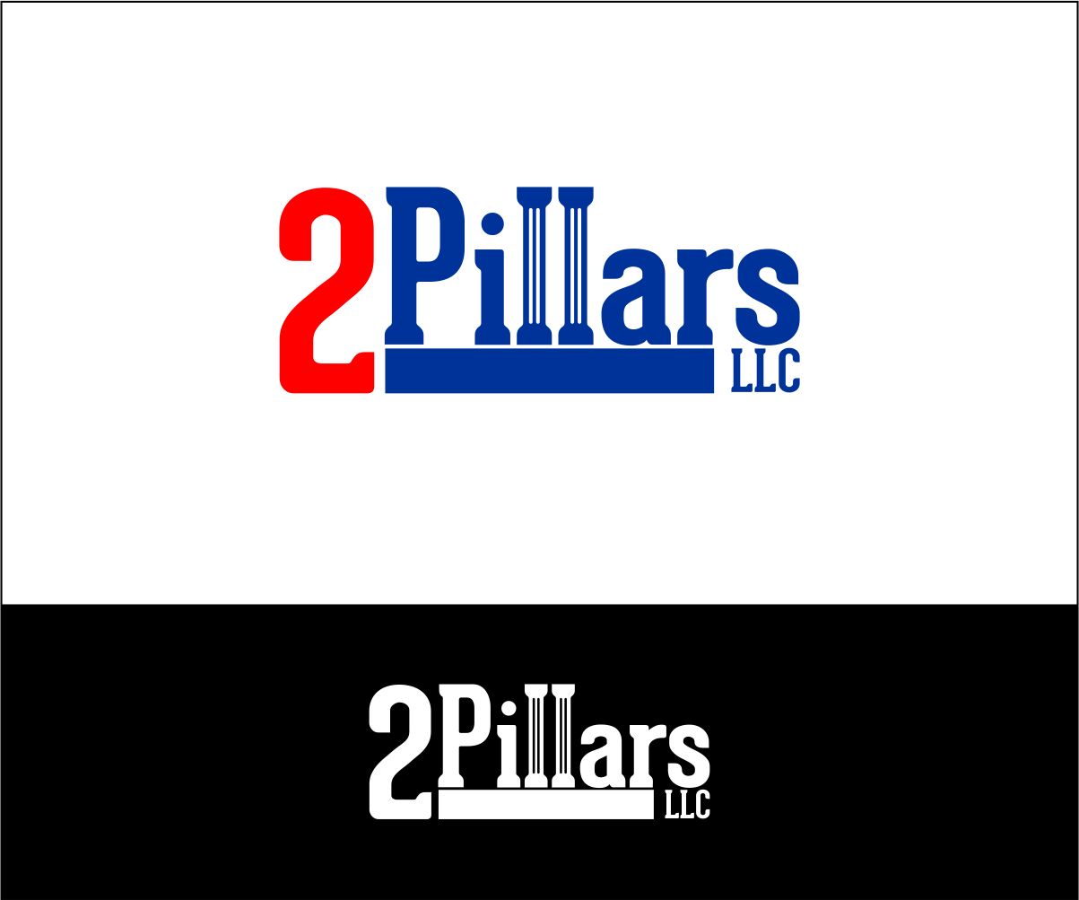 Logo Design by GOODMAN for 2 Pillars LLC | Design #5358833