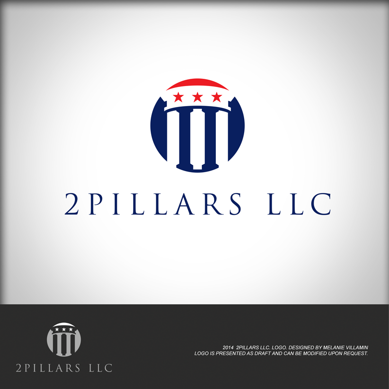 Logo Design by mvillamin for 2 Pillars LLC | Design #5352625