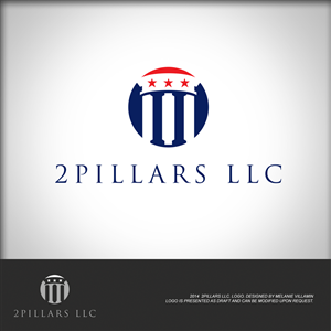 Logo Design by mvillamin for 2 Pillars LLC | Design #5352625