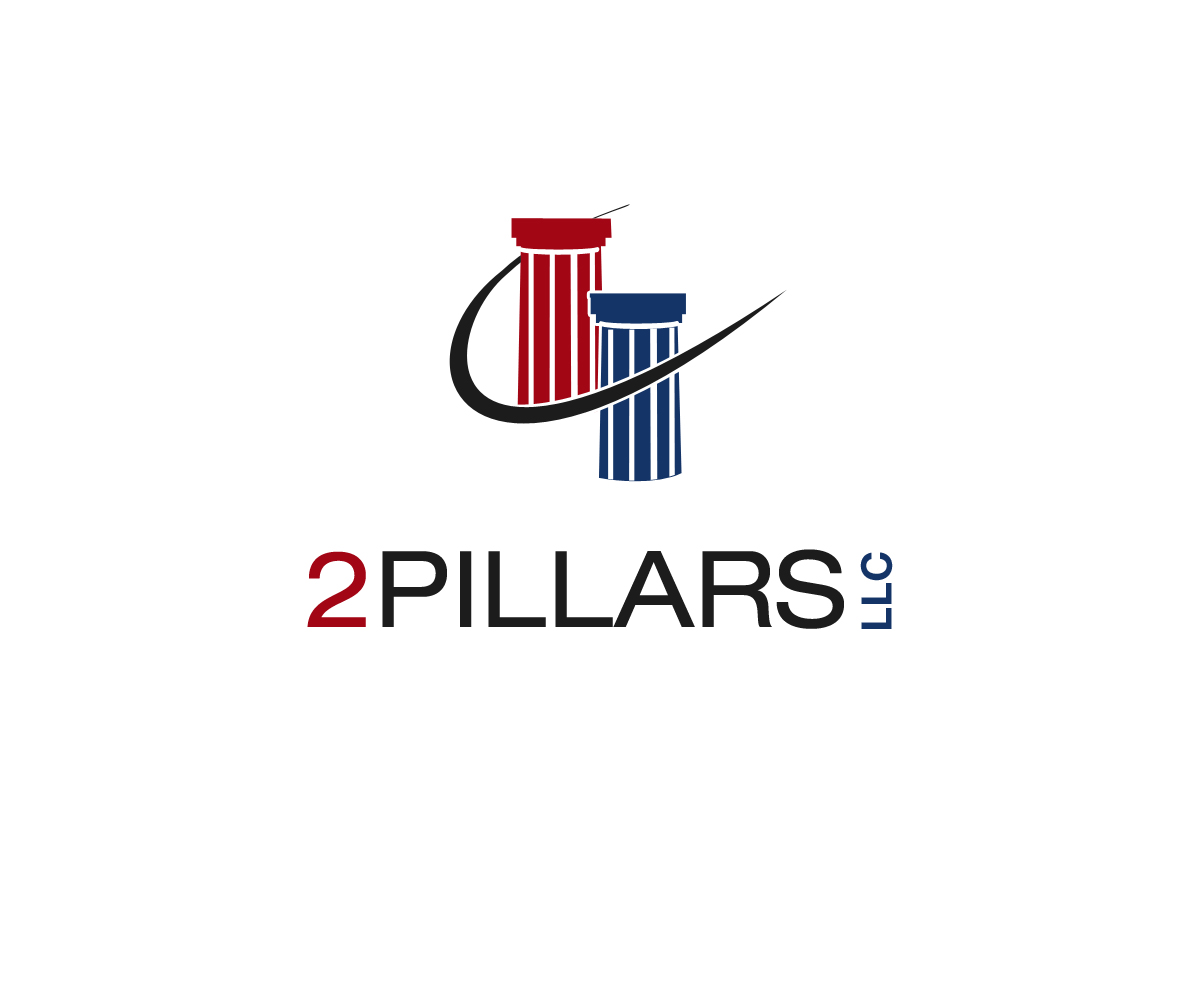 Logo Design by borzoid for 2 Pillars LLC | Design #5349972