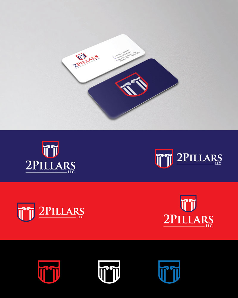 Diseño de Logo por Logoziner para 2 Pillars LLC | Diseño #5356731