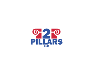 2 Pillars LLC | Logo Design by moreCoffee