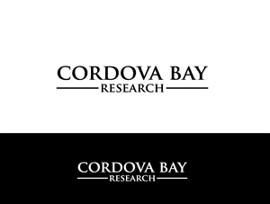 Logo Design by jika for Cordova Bay Research | Design: #5400108