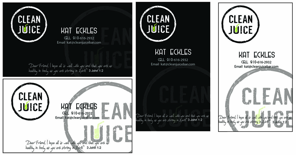 Business Card Design by Smudgetek Studios for this project | Design #5344789