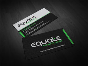 Design de Carte de Visite par diRtY.EMM pour Equate Technologies | Design : #1502327