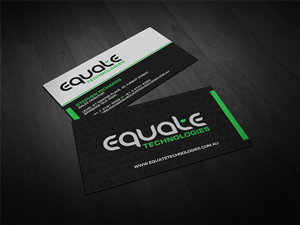 Design de Carte de Visite par diRtY.EMM pour Equate Technologies | Design : #1507872