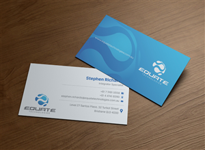 Design de Carte de Visite par MPStudio pour Equate Technologies | Design : #1520919