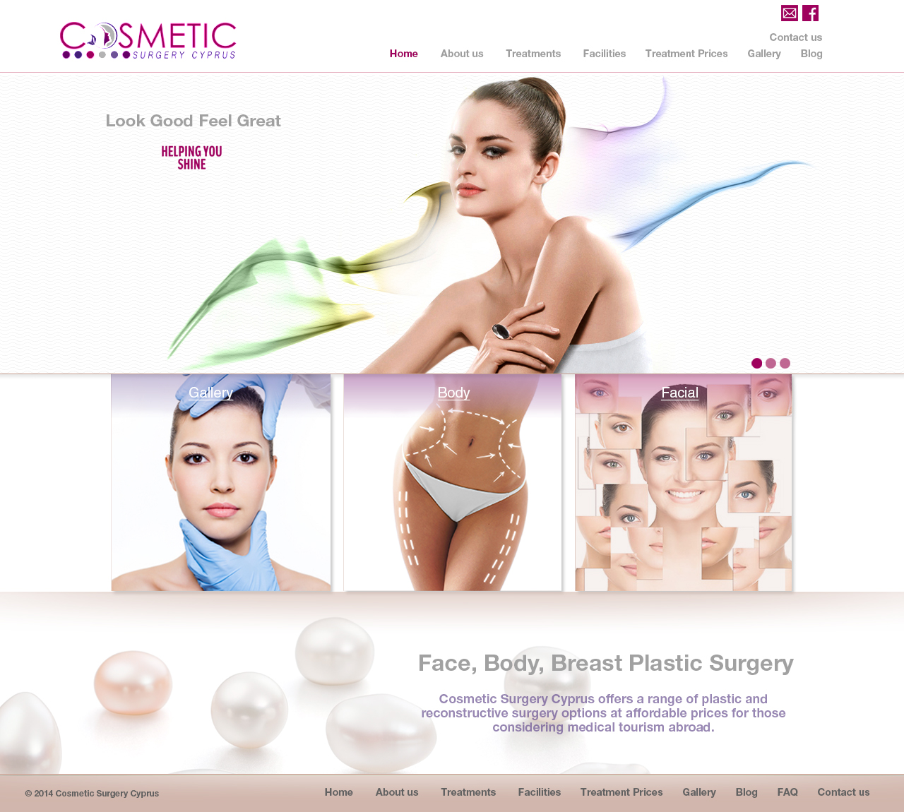 Web Design by ChicD for Cosmetic Surgery Cyprus | Design #5419888