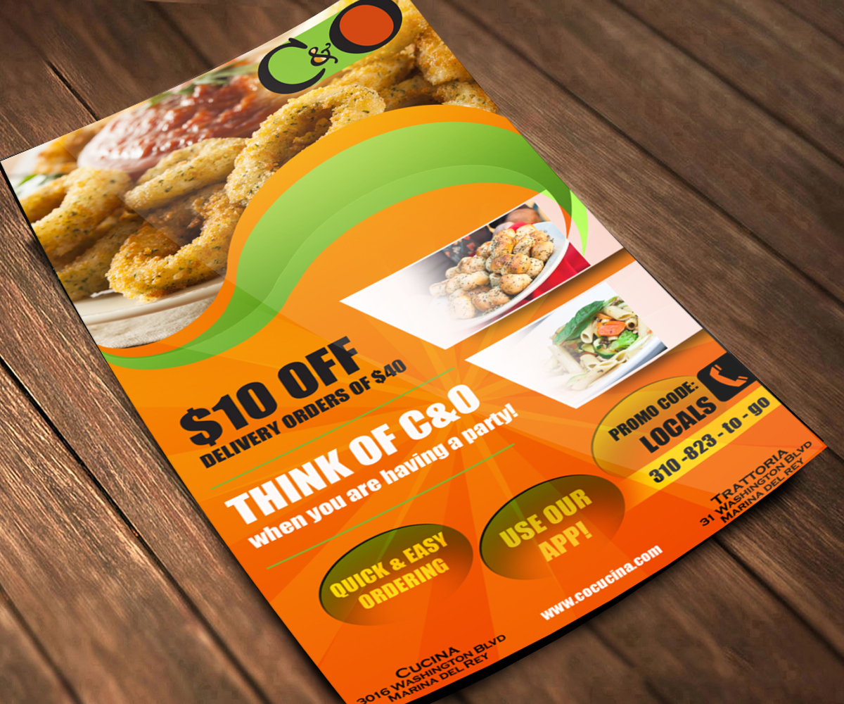Diseño Gráfico por jburke para C&O Restaurants | Diseño #5424349