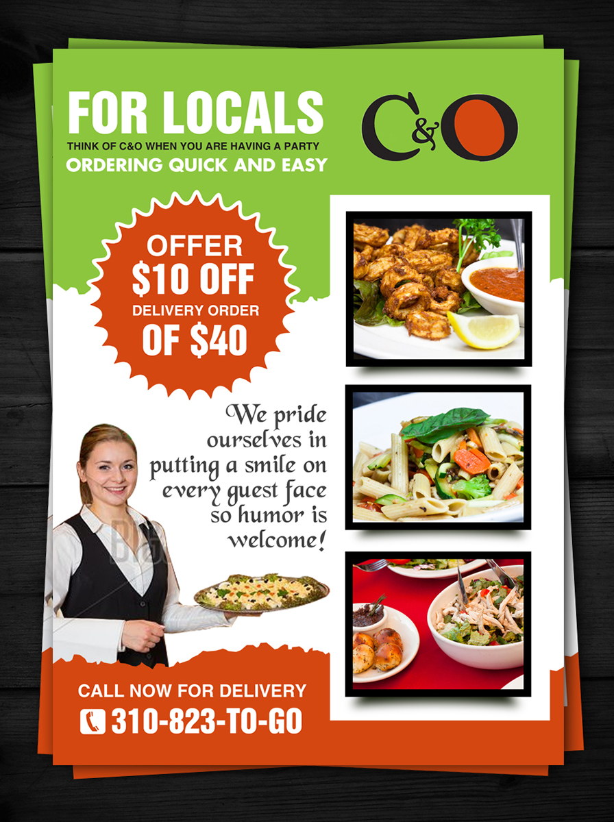 Design Graphique par ESolz Technologies pour C&O Restaurants | Design #5400625