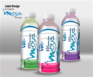 New label design for Vitmain Water beverage  | Diseño de Etiqueta por MicroZ