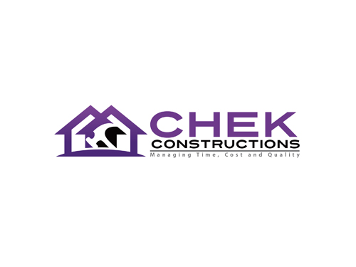 Logo Design by eddy for CHEK Constructions | Design #5350571